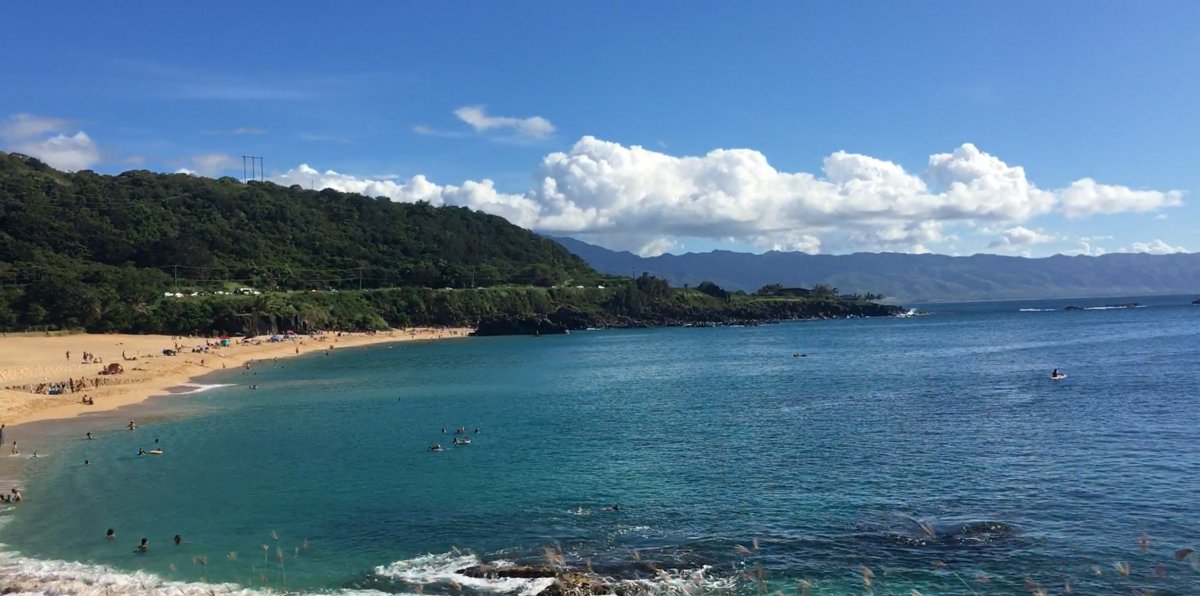 Waimea Bay View - Photographer John Di Rienzo