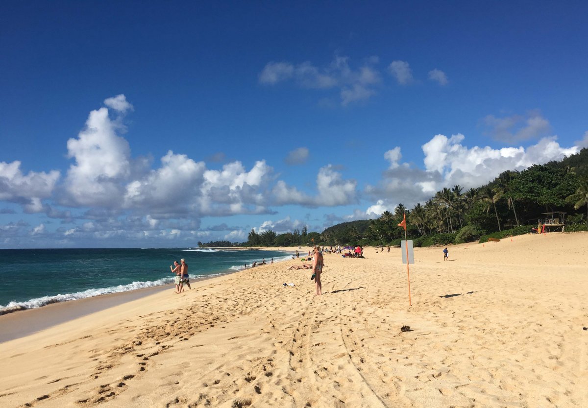 Calm waters on the North Shore.