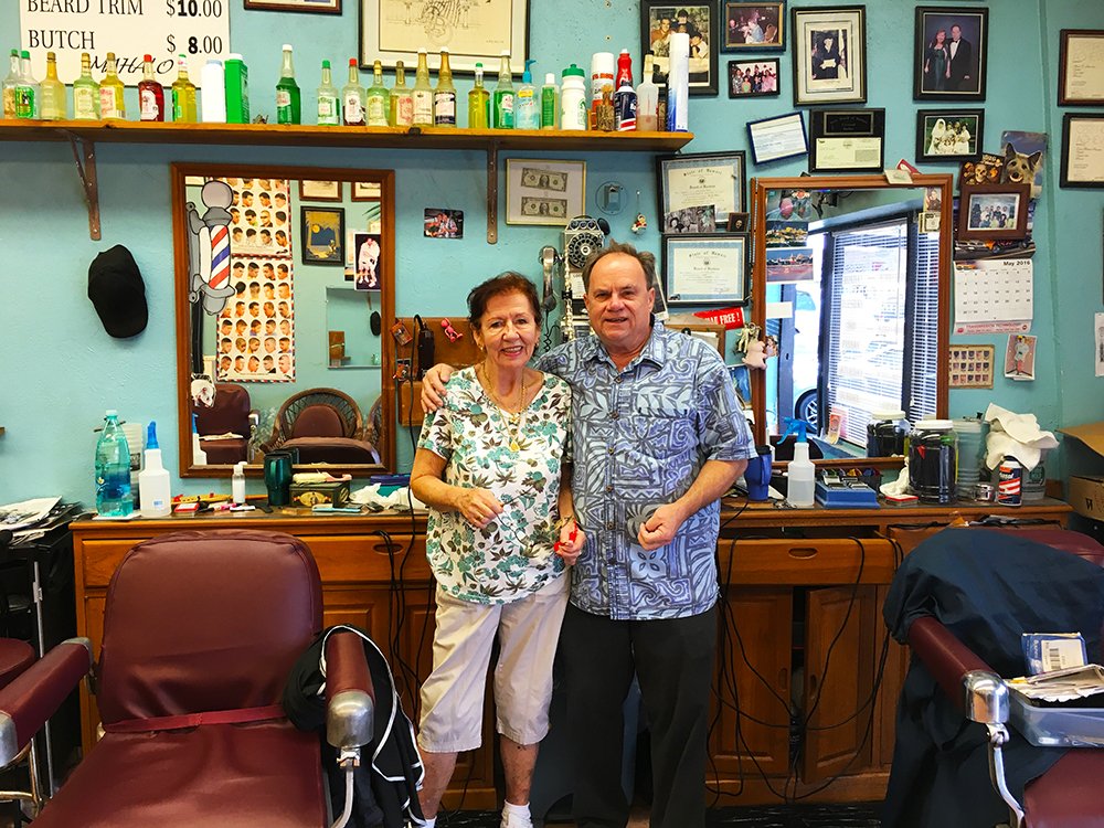 Hannan's Barber Shop, Big Island Barber Shop, Exotic Estates, Vacation Rentals