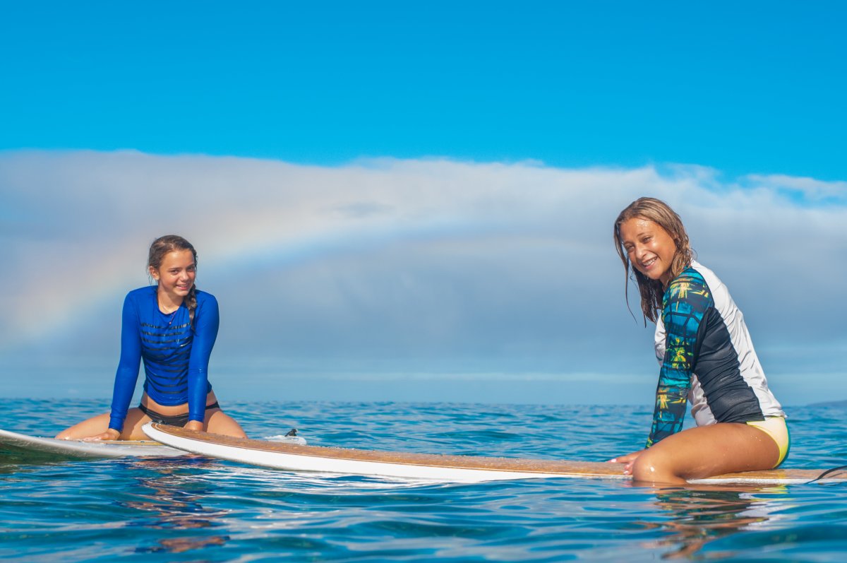 Maui Surfer Girls, Girls Surf Lessons, Exotic Estates, Vacation Rentals