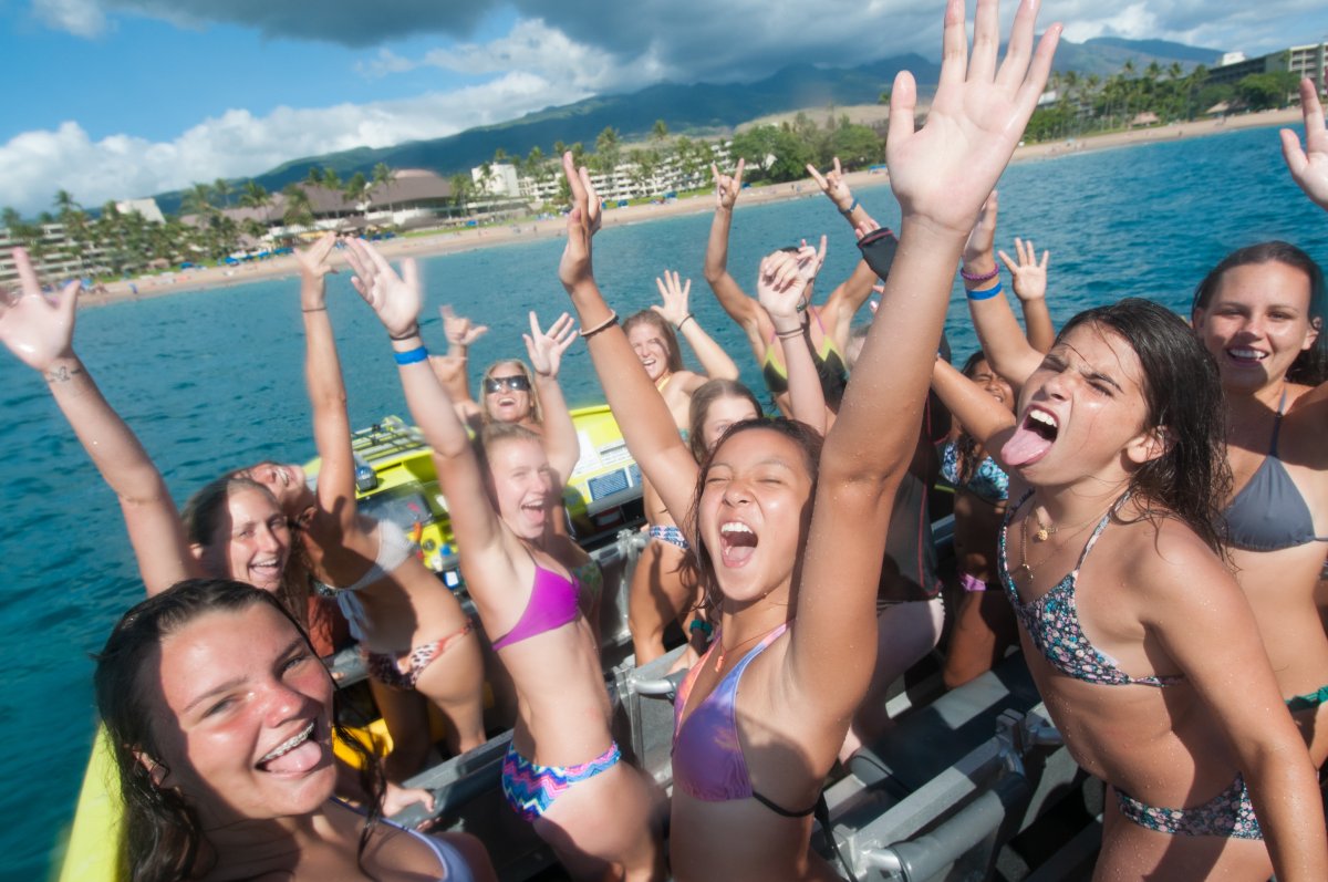 teen campers maui girl bikini - Maui Surfer Girls