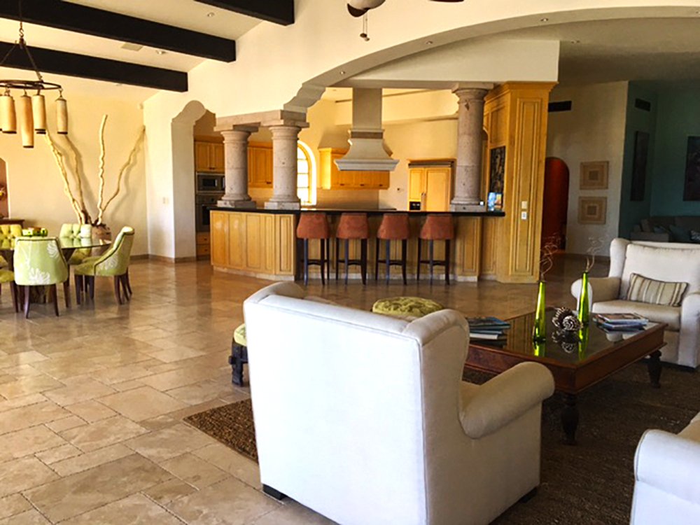 Exotic Estates Cabo Villa de los Faros Living Room, Cabo, Exotic Estates, Vacation Rentals