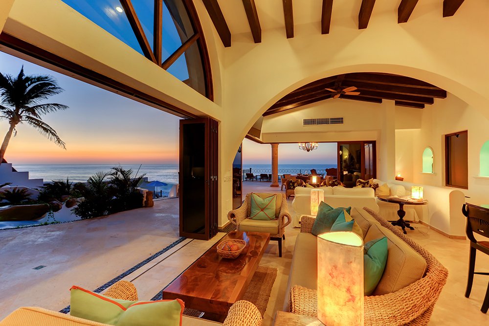 Exotic Estates Los Cabos White House Living Room, Cabo, Exotic Estates, Vacation Rentals