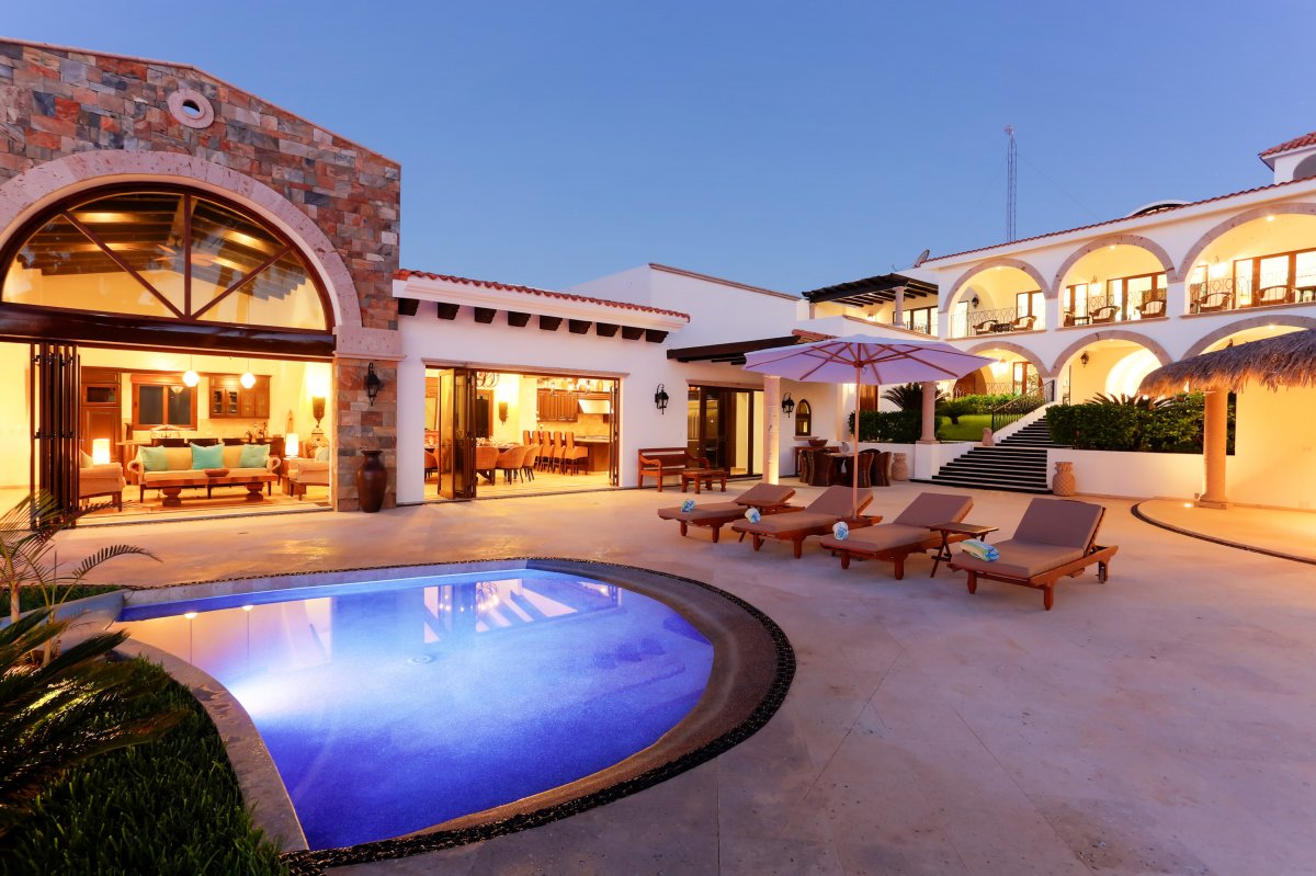 Luxury Cabo Villa, Exotic Estates Los Cabos White House, Pool