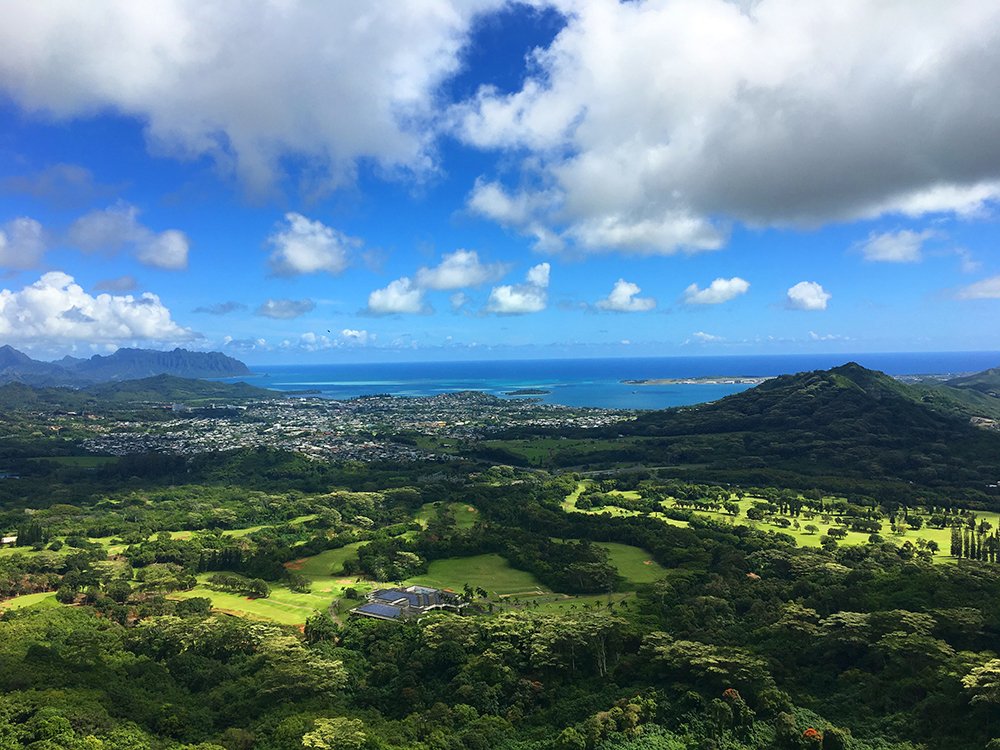 Exotic Estates View from Nuuanu Pali