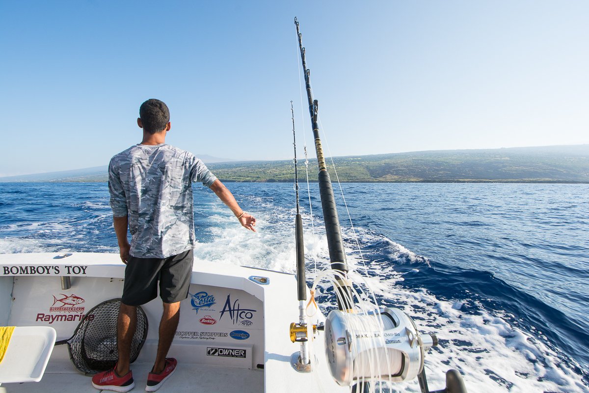 Big Island Vacation Rentals, Big Island Concierge, Big Island Deep Sea Fishing, Bomboys Toy, Blue Marlin