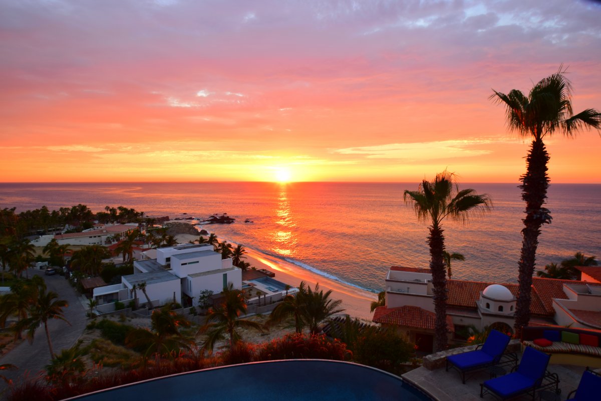 Cabo San Lucas Sunrise - Exotic Estates - by John Di Rienzo