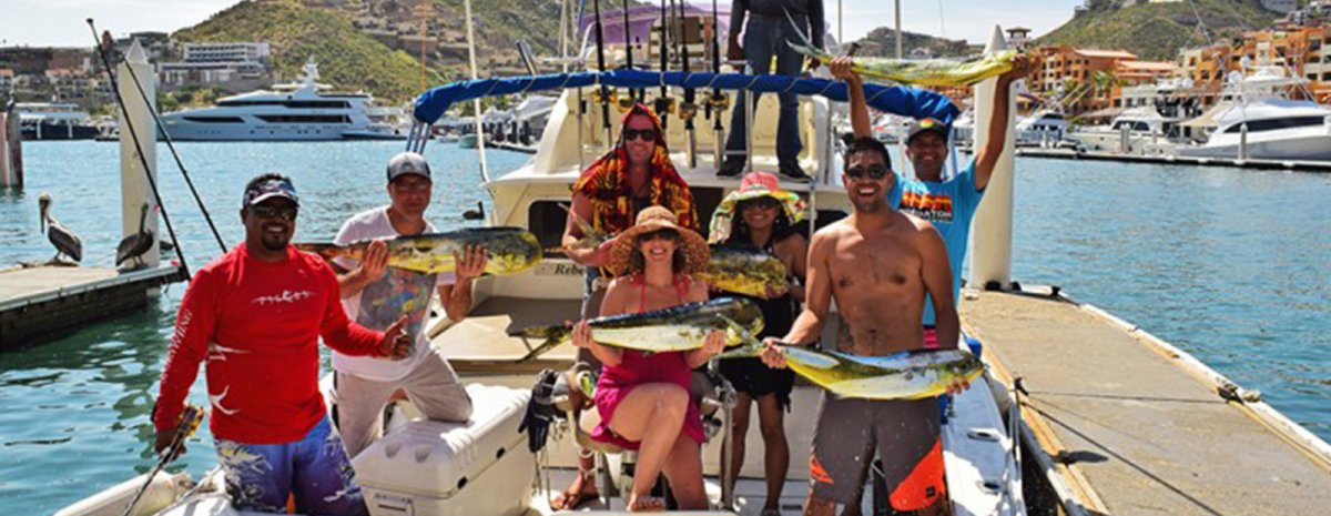 Mahimahi caught during Cabo San Lucas sport fishing trip - John Di Rienzo