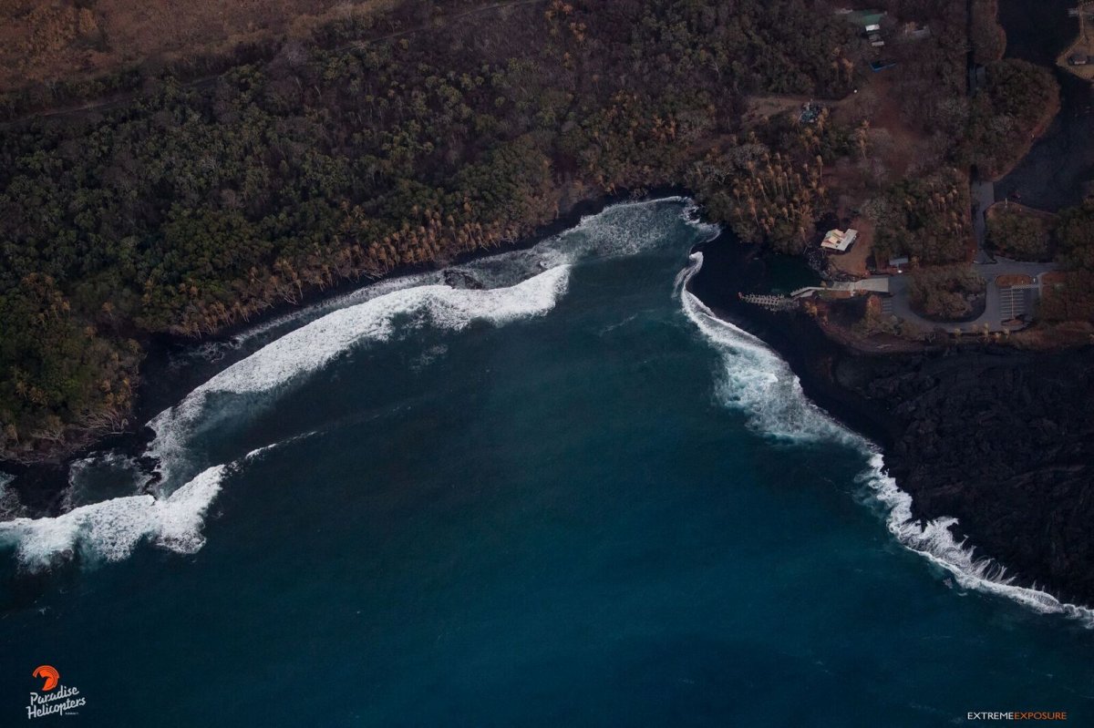 New Black Sand Beach - Photo by Paradise Helicopters
