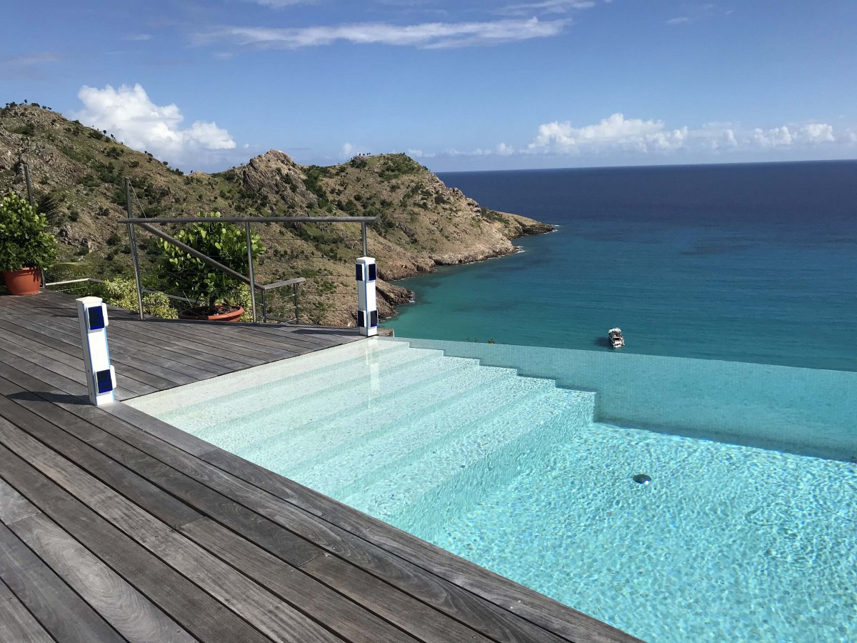 Pool Party, St. Barths