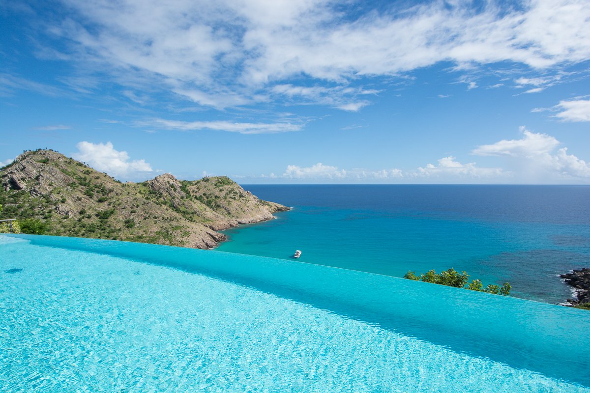 On St. Barths: Alone on Gouverneur Beach