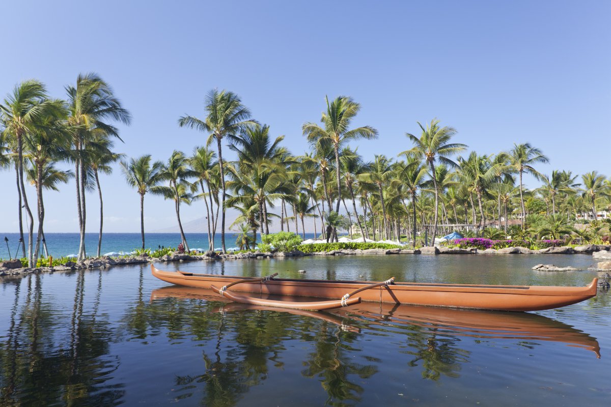 Outrigger Canoe in Hawaii
