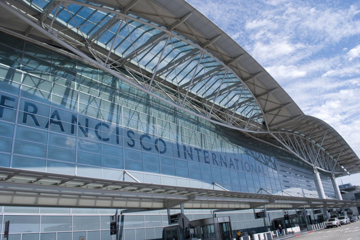 San Francisco International Airport Terminal view