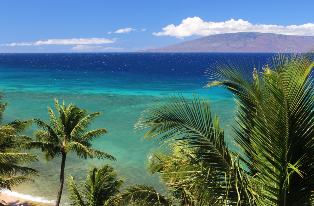 View of Lanai from West Maui