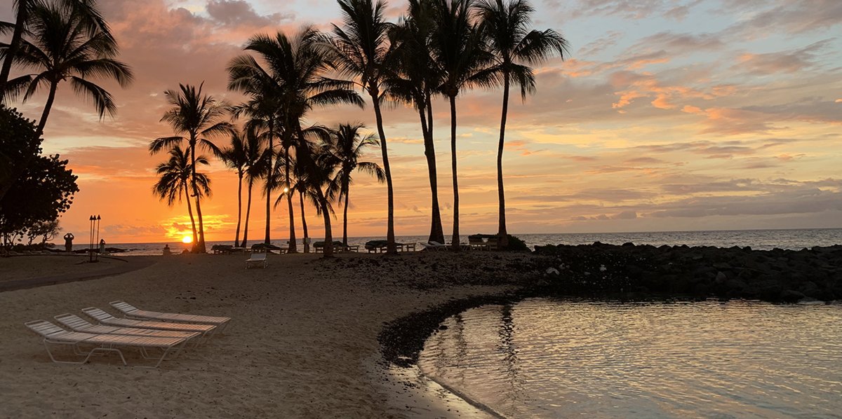 View of Fairmont Beach at Mauna Lani