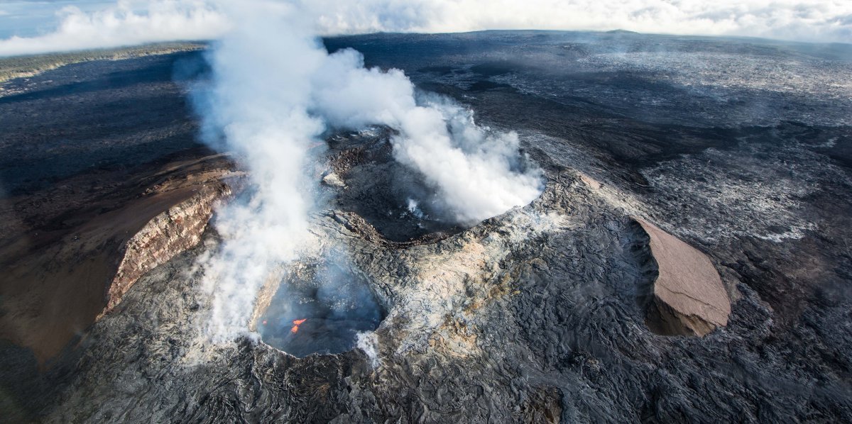 Kilauea Volcano view from heli tour - Shanon Searls