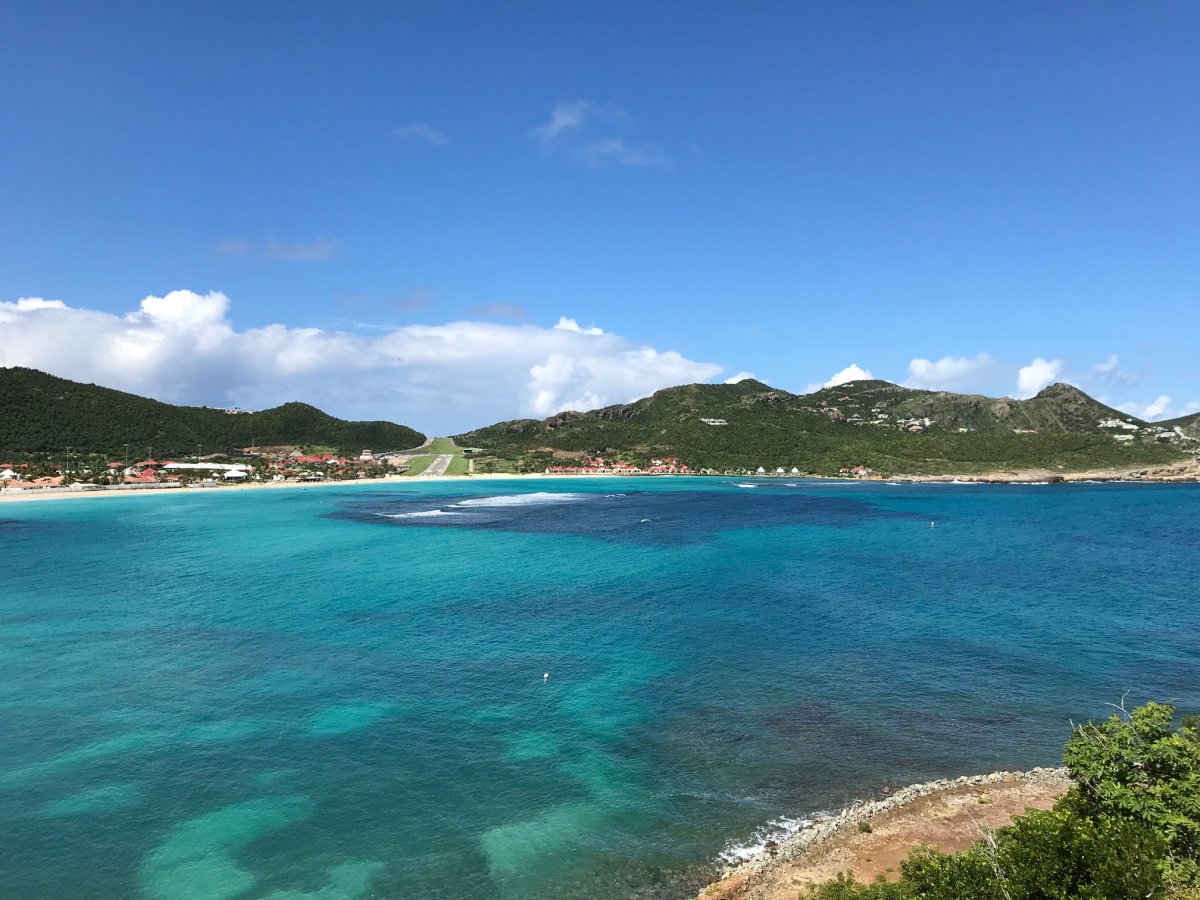 View of St. Jean St. Barts