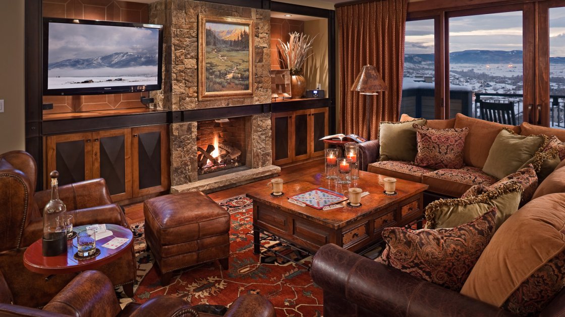 Illustration of Exotic Penthouse Luxury