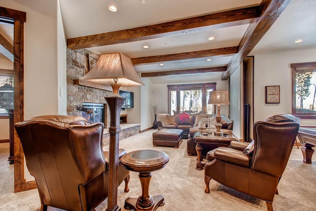 Family Room, Slopeside Manor, Breckenridge Vacation Rental