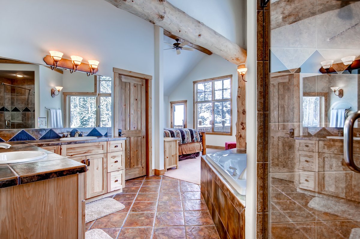 Master Bathroom - Dunkin Hill Lodge Breckenridge Vacation Rental