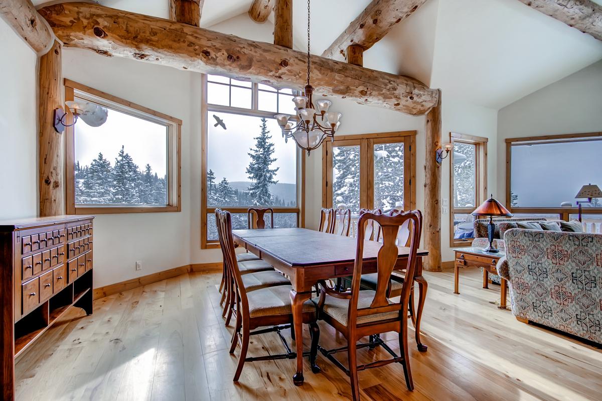 Dining area - Dunkin Hill Lodge Breckenridge Vacation Rental