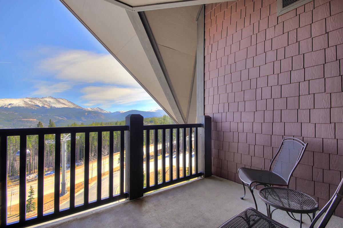Balcony - Crystal Peak Lodge 7304 - Breckenridge Vacation Rental