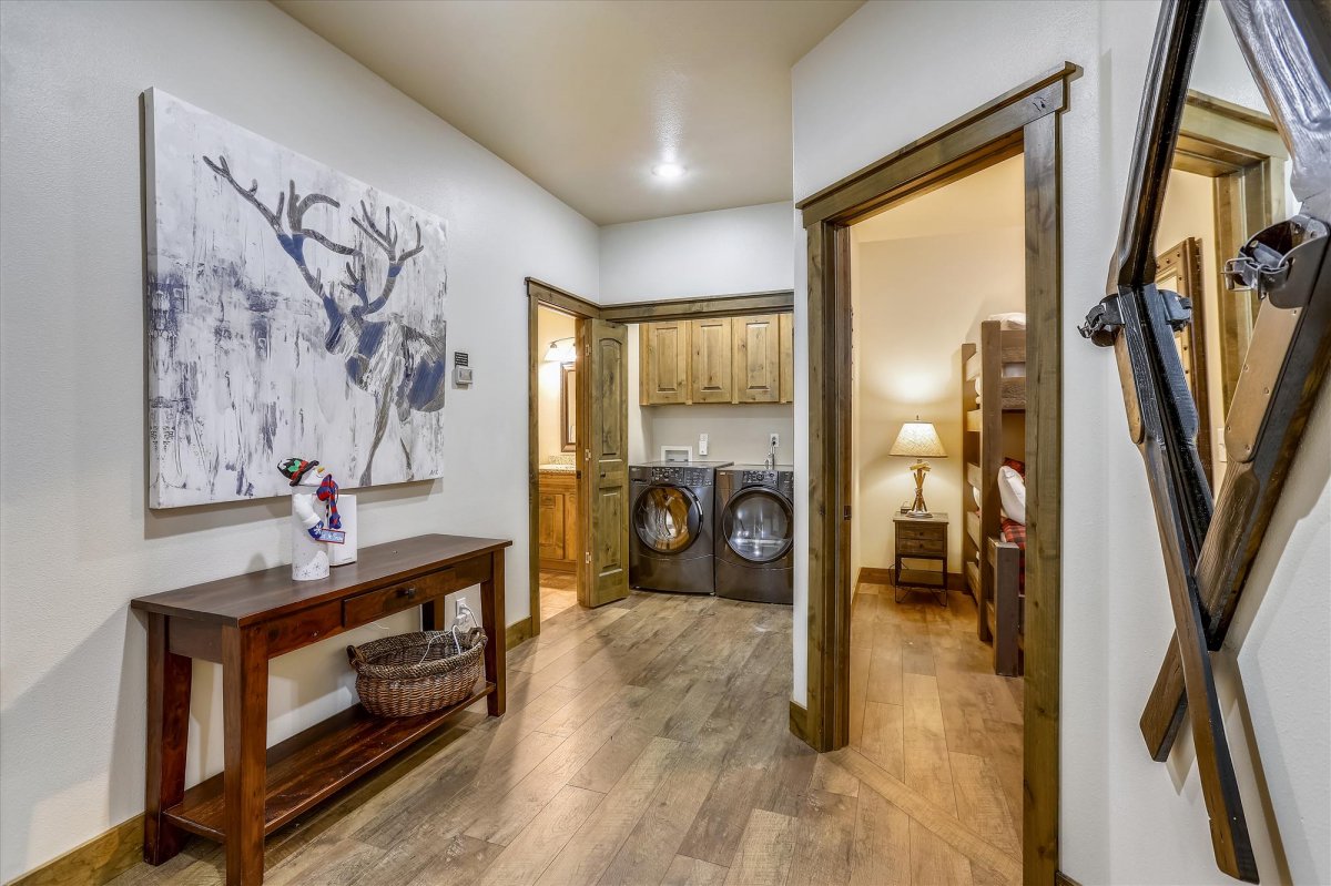 Lower level hallway - Highwood Hideaway Breckenridge Vacation Rental