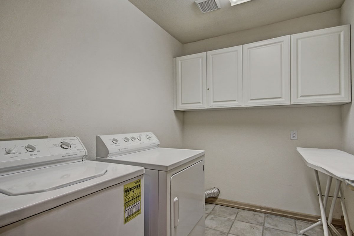 Laundry room with full size washer and dryer - Charter Ridge 60 Breckenridge Vacation Rental