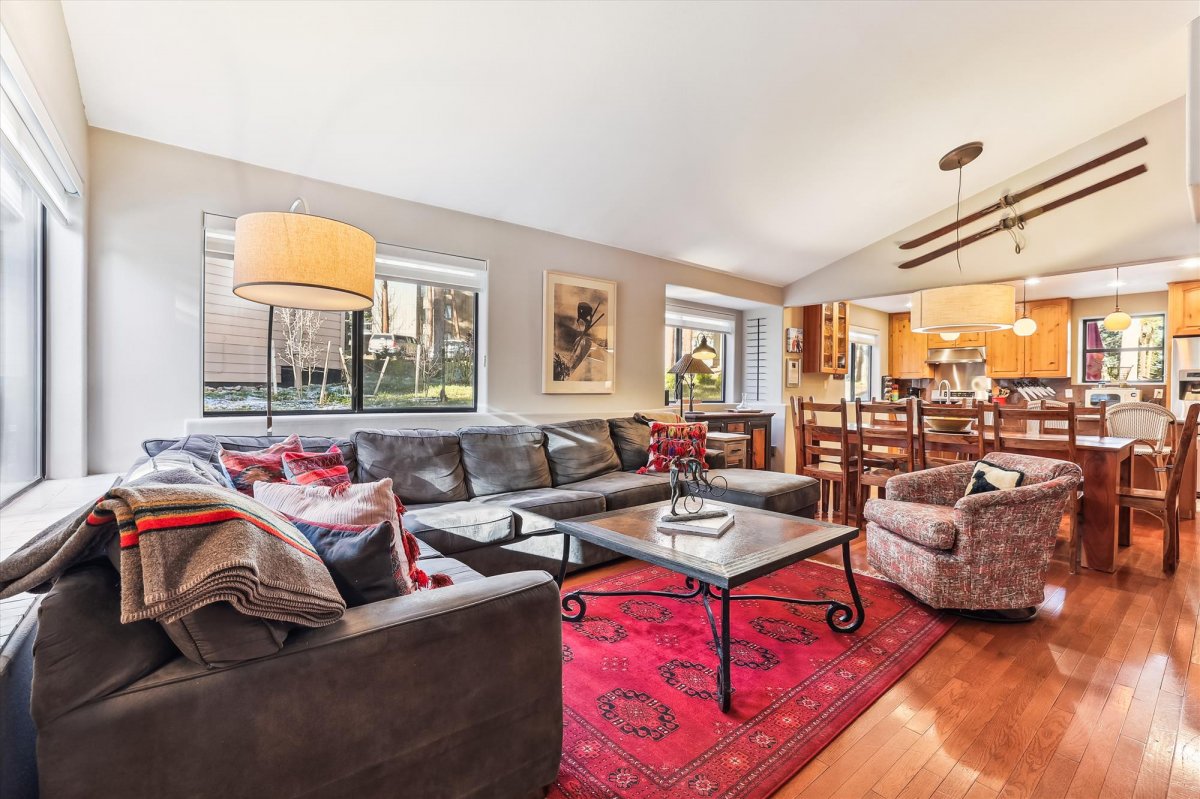 Living Room, Park Forest Chalet, Breckenridge Vacation Rental