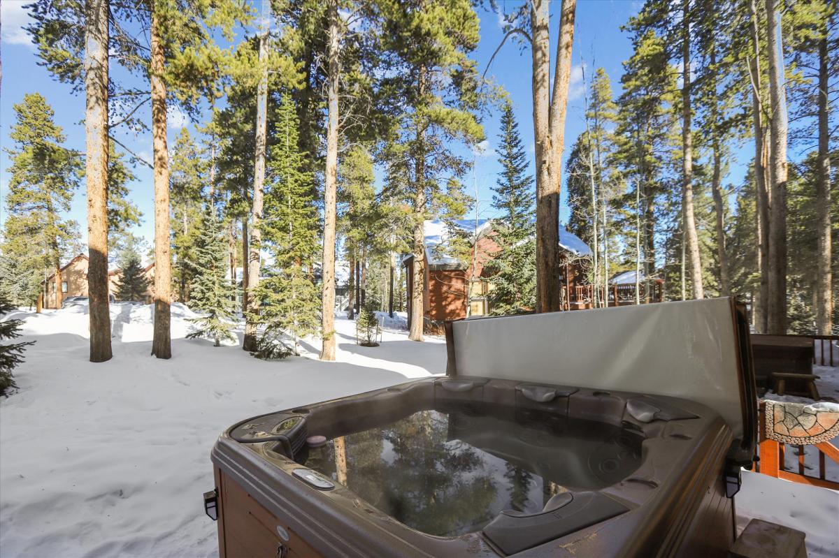 Hot Tub, Park Forest Chalet, Breckenridge Vacation Rental