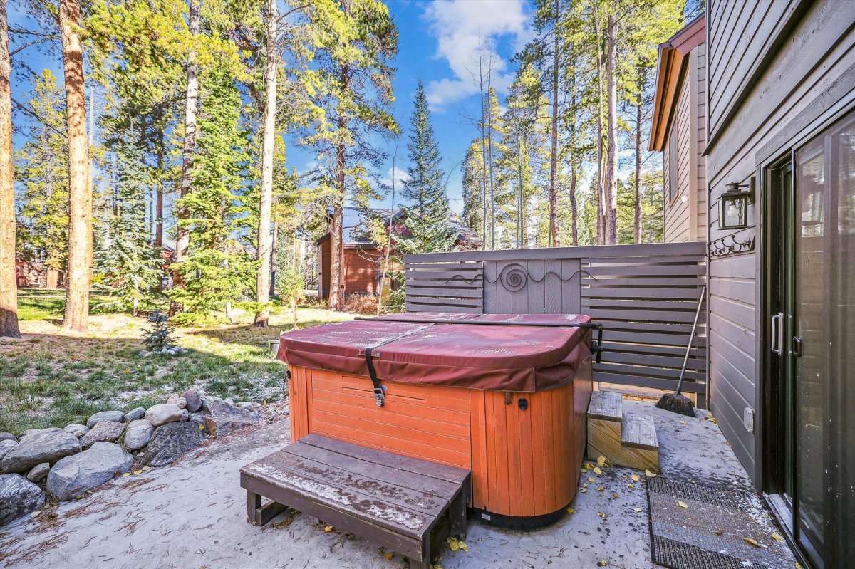 Hot Tub, Park Forest Chalet, Breckenridge Vacation Rental