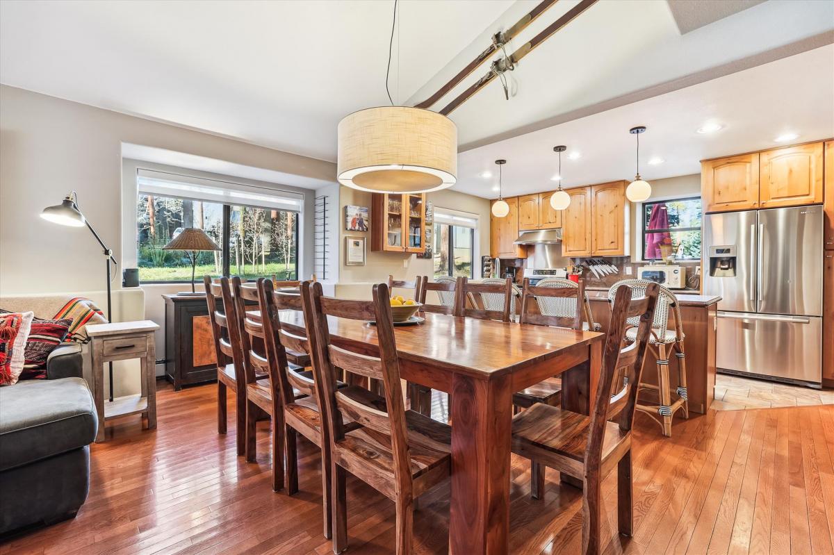 Dining Area, Park Forest Chalet, Breckenridge Vacation Rental