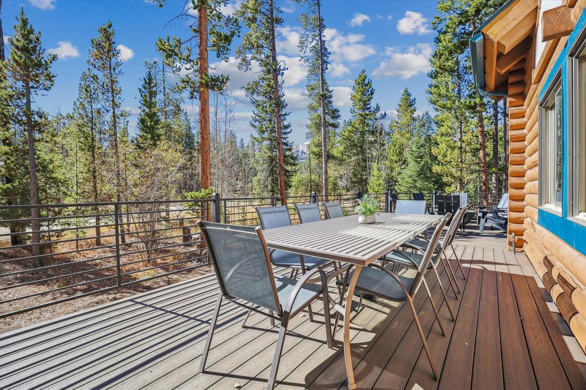 Deck, American Way Chalet, Breckenridge Vacation Rental