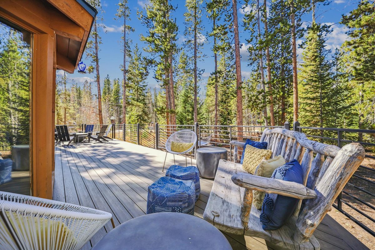 Deck, American Way Chalet, Breckenridge Vacation Rental