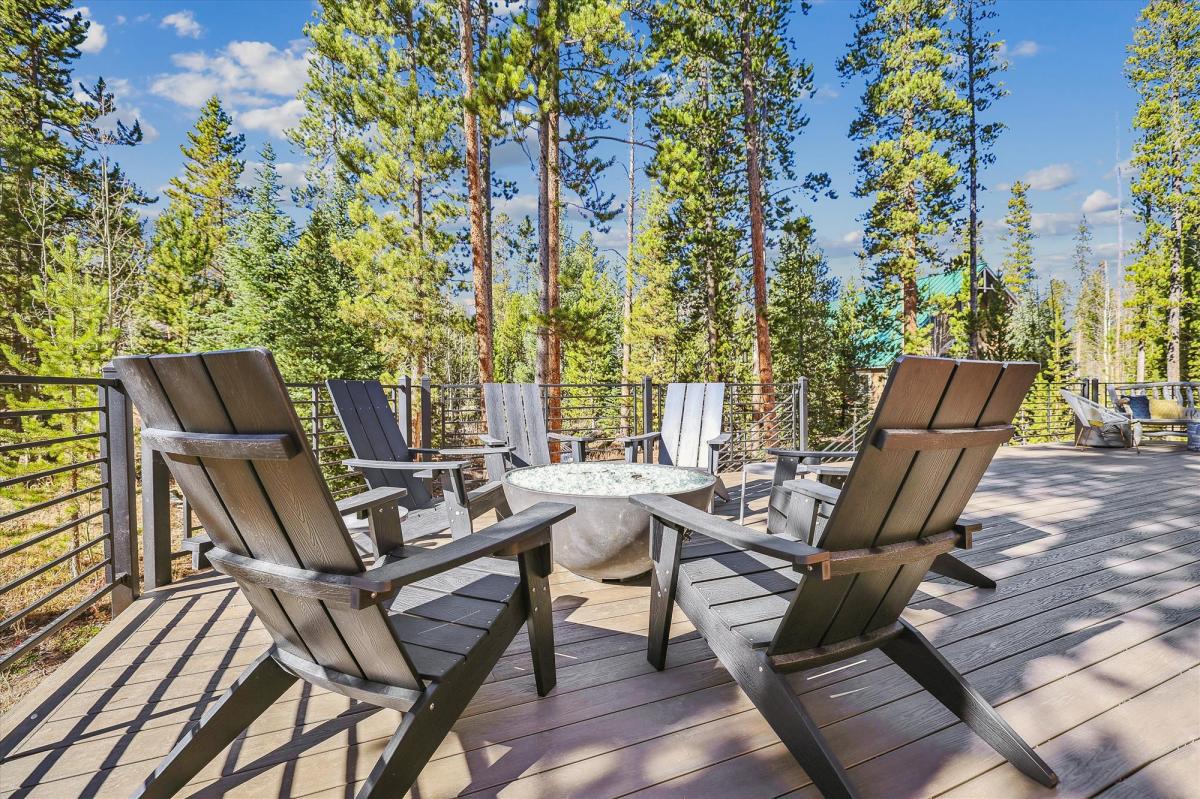 Deck, American Way Chalet, Breckenridge Vacation Rental