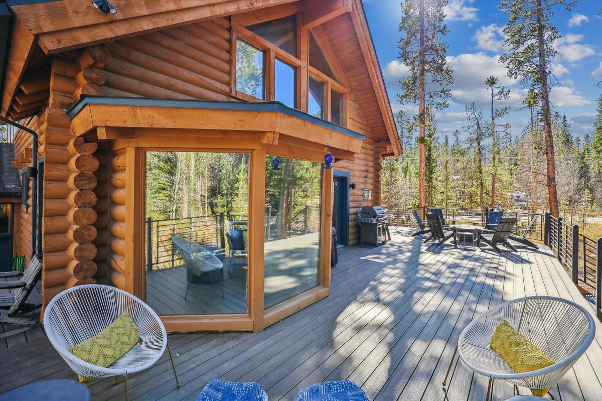 Deck, American Way Chalet, Breckenridge Vacation Rental