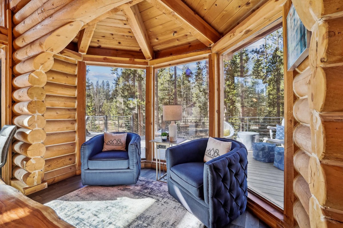 Sitting Area, American Way Chalet, Breckenridge Vacation Rental