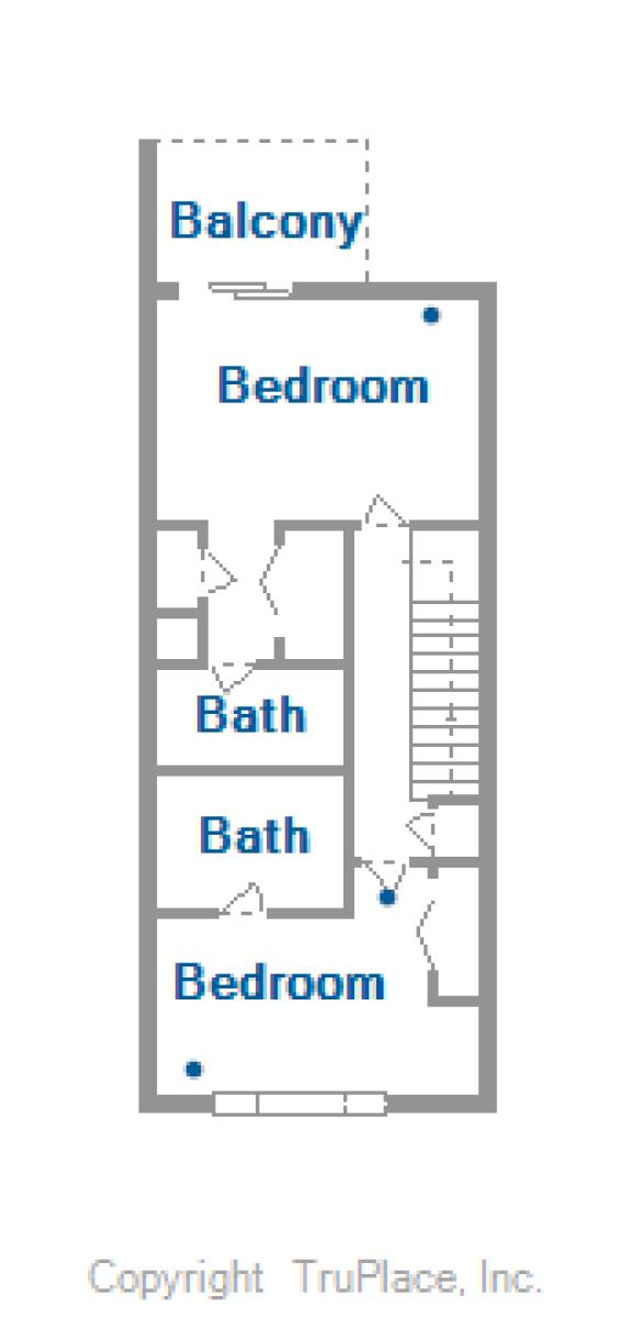 Floorplan, Winterpoint 20, Breckenridge Vacation Rental