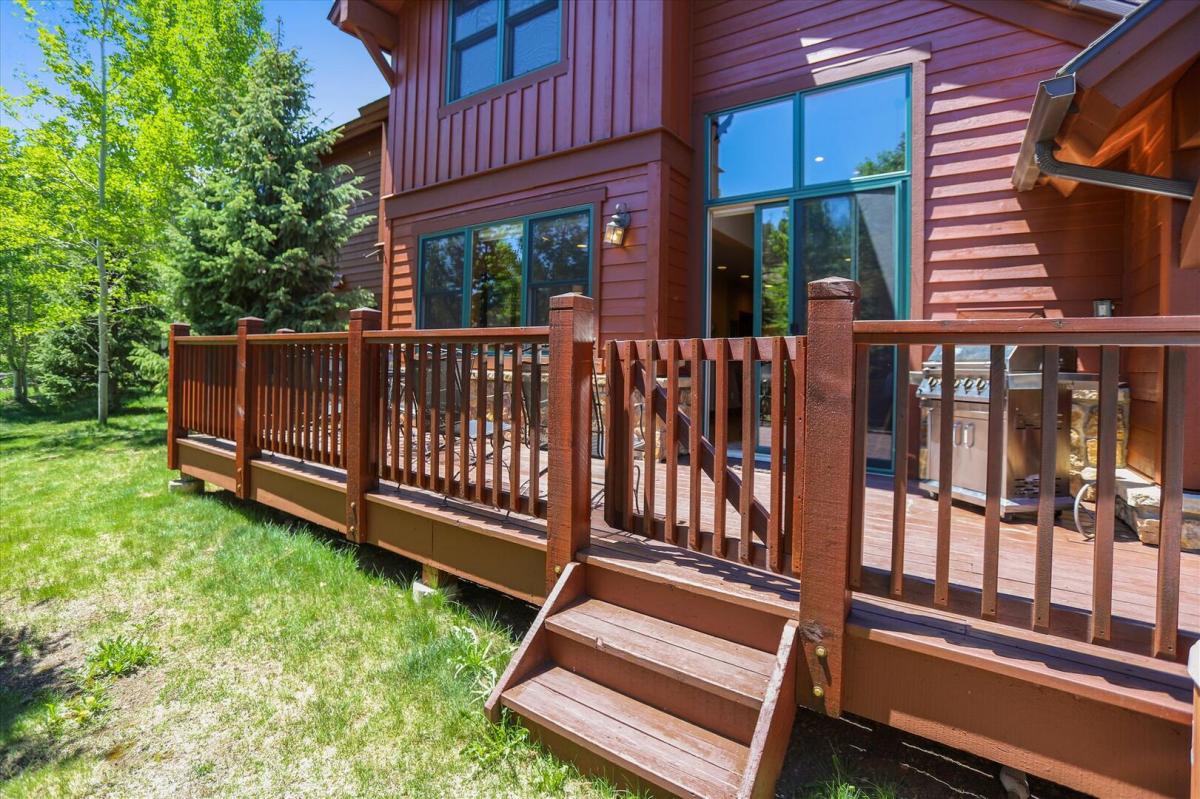 Deck - Highland Greens Comfort - Breckenridge Vacation Rental