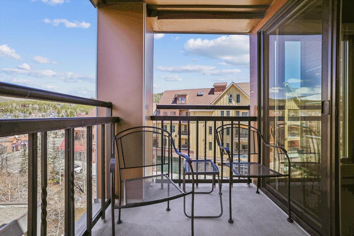 Balcony, Village at Breckenridge Wetterhorn 3404, Breckenridge Vacation Rental