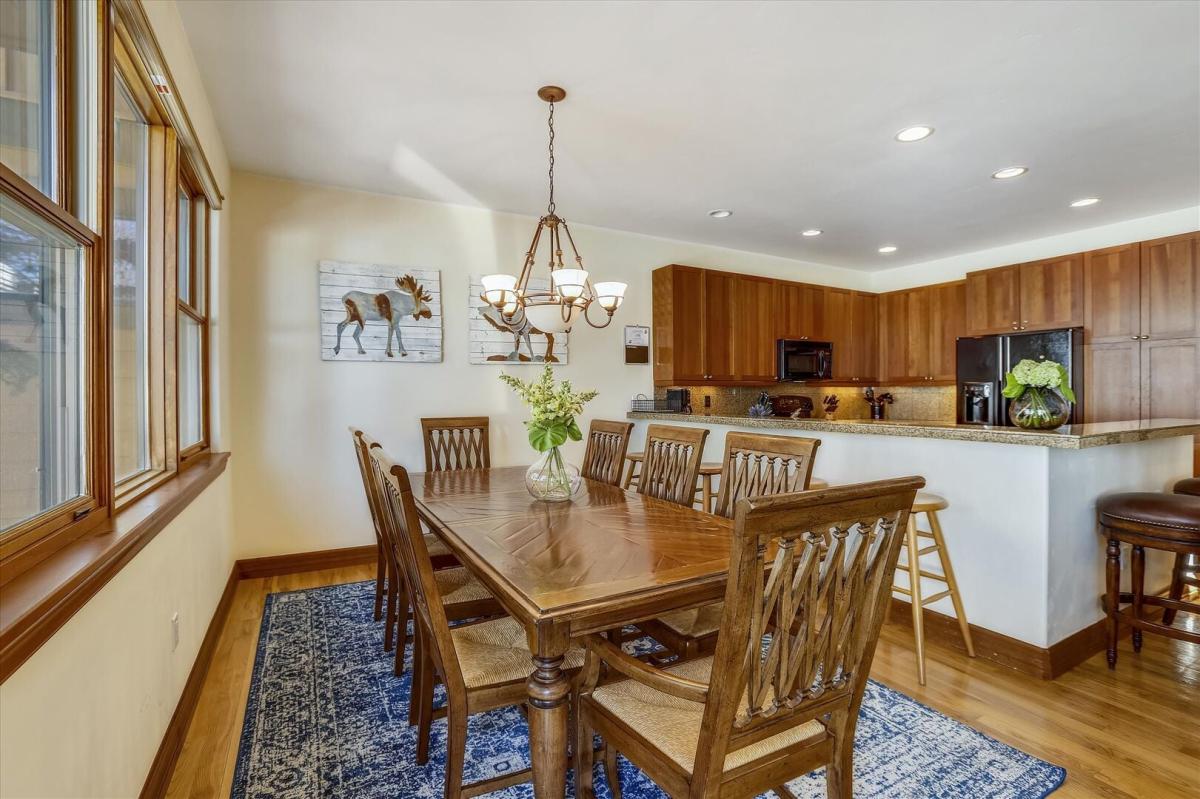 Dining Area - Highland Greens 71 - Breckenridge Vacation Rental