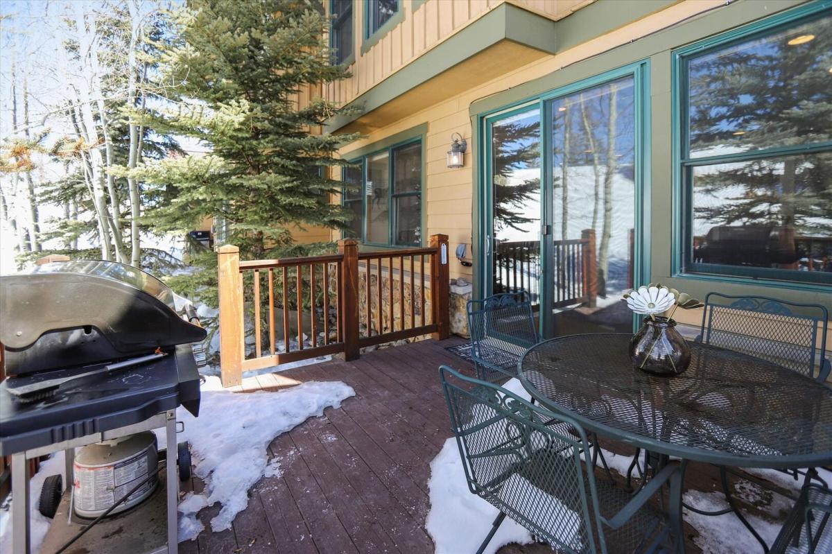 Deck - Highland Greens 71 - Breckenridge Vacation Rental