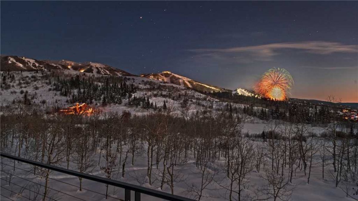 Fireworks from the Deck