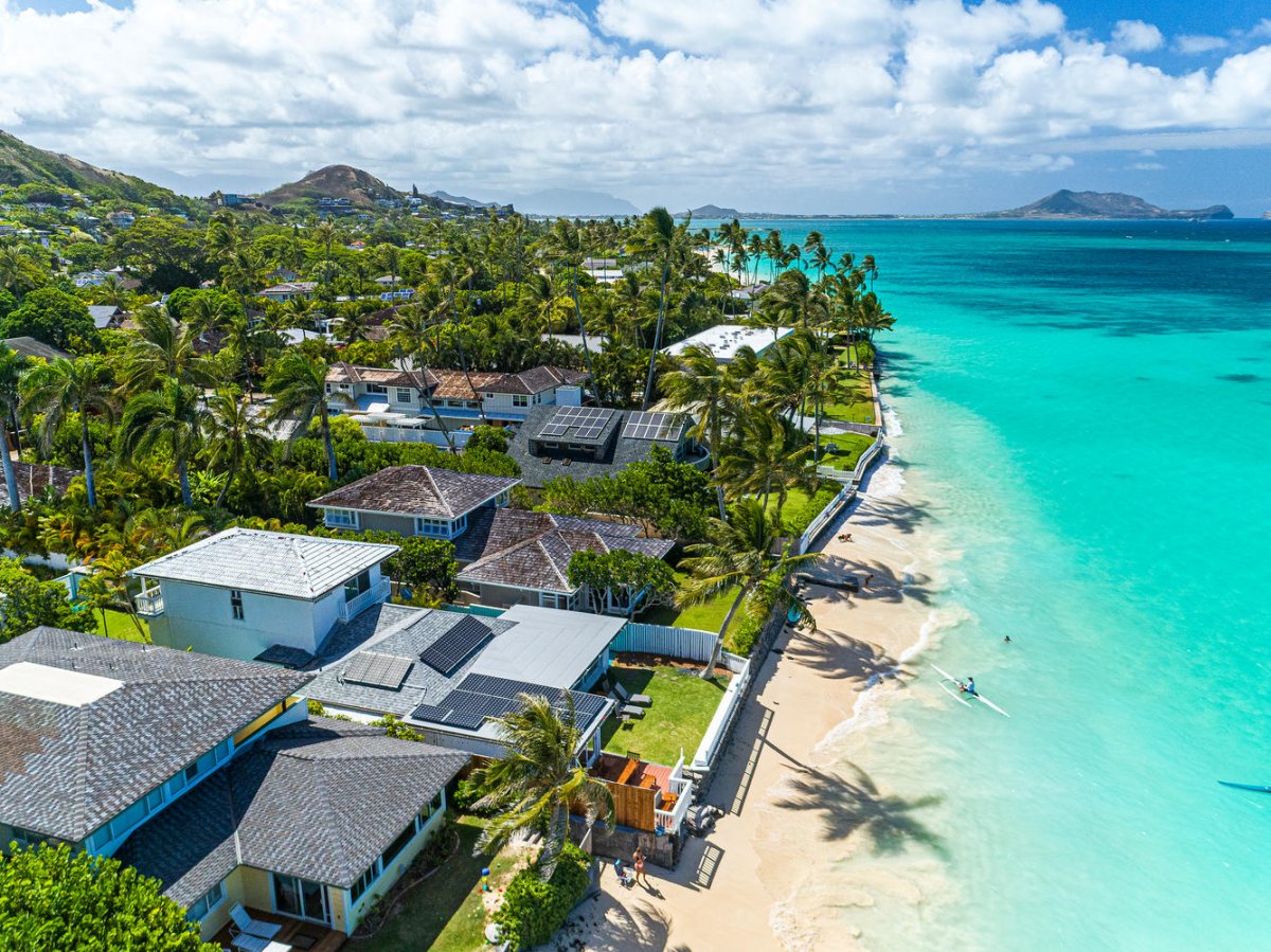 Secluded Lanikai Beach