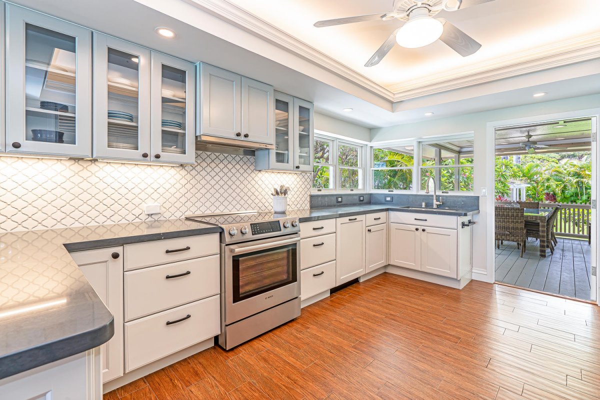 Kitchen and Outdoor Dining