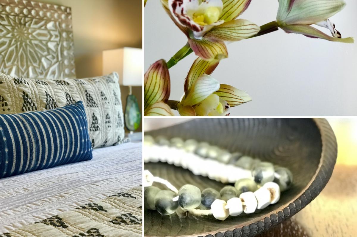 This professionally decorated villa offers a feast for the senses.