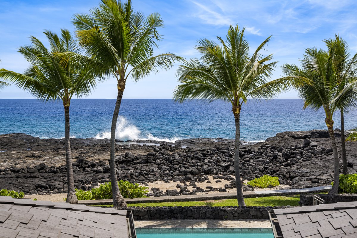 Ocean Views from the Primary bedroom Lanai