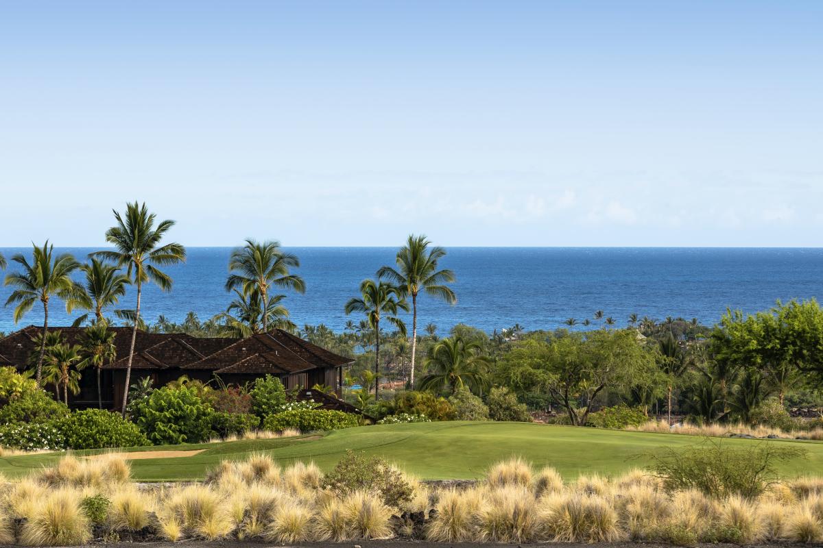 A closer look at the beautiful ocean views from your private lanai.