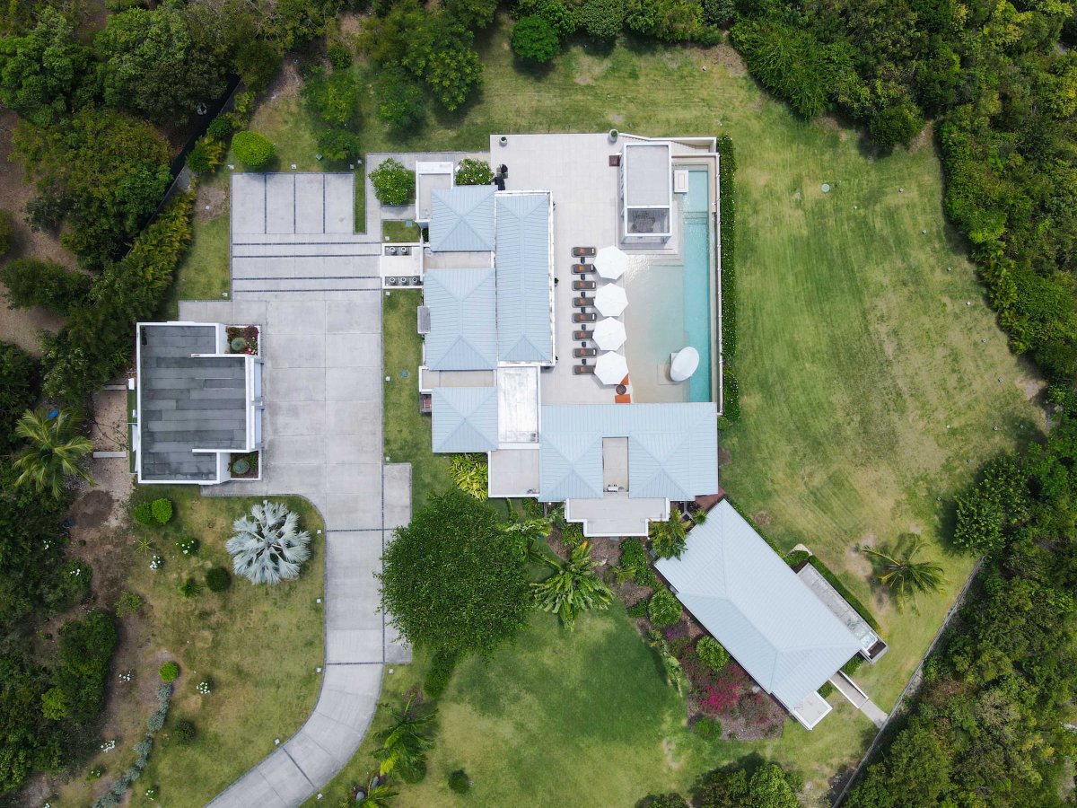 Drone shot