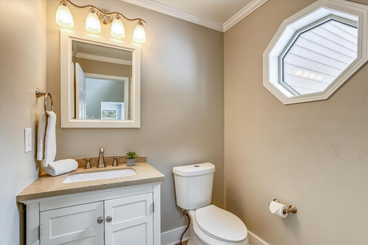 Main Level-Powder Room - On the Rocks Breckenridge Vacation Rental